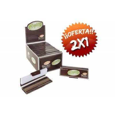 PAPEL BROWN SIZE 1 1/4 + FILTROS
