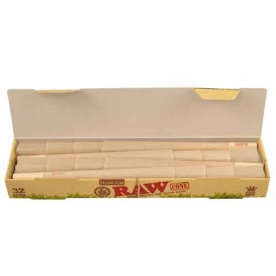 Caja Conos Raw King Size Orgánico (32 uds)